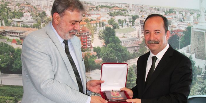 Başkan Gürkan'ın ilk yurt dışı resmi ziyareti Haskova'ya