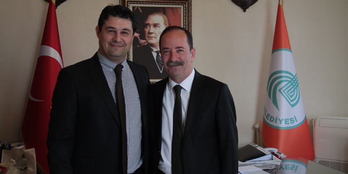 Aydemir Ay Başkan Gürkan'ı ziyaret etti