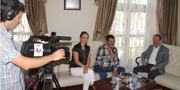 Başkan Gürkan, Halk Tv’de Edirne’yi anlattı