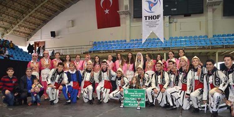 Edirne Belediyesi Kültür Sanat Gençlik Spor Kulübü’nden 2 adet  birincilik ödülü