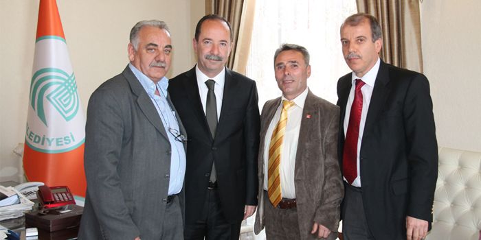 İstanbul Trakyalılar Derneği,Başkan Gürkan'ı ziyaret etti