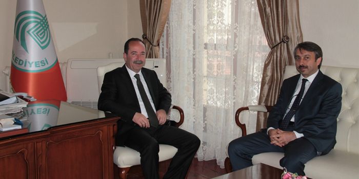 Rektör Yener,Başkan Gürkan'ı ziyaret etti